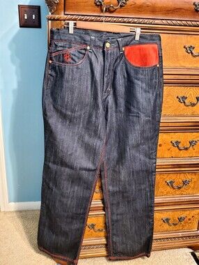 Vintage 90's EIGHT 732 dark jeans 36 x 34